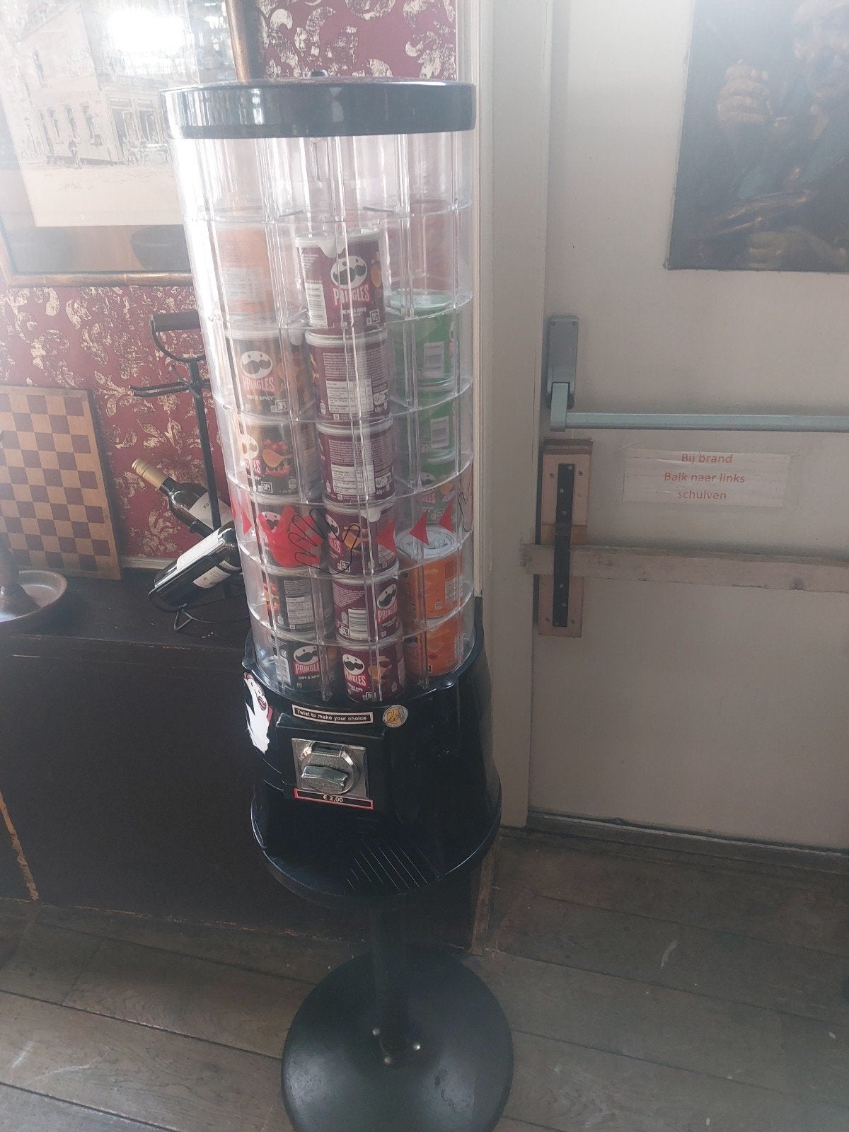 Pringles automaat - eventueel met  chips, Ophalen, Gebruikt