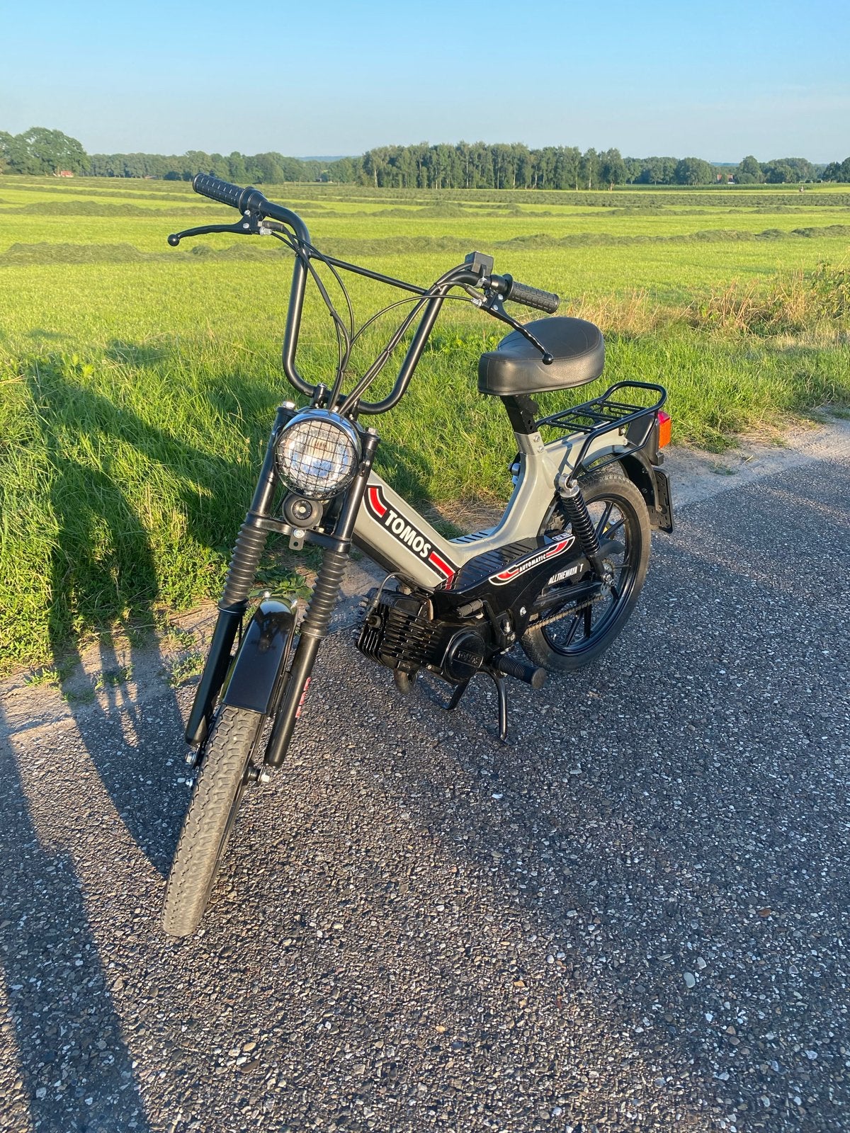 Tomos Quadro Snorfiets - compleet nieuw Nardo Grey | 65cc, Fietsen en Brommers, Ophalen, Gebruikt, Maximaal 25 km/u, Quadro