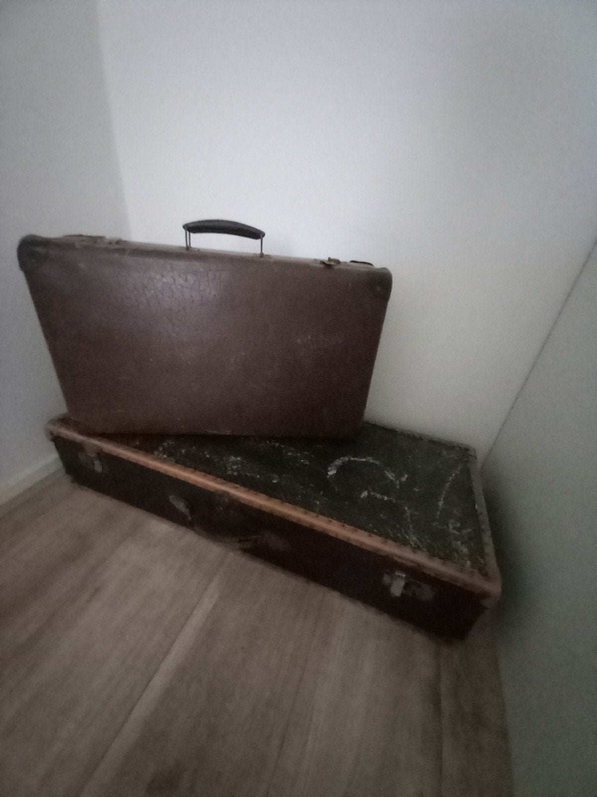 2 brocante koffers, Ophalen