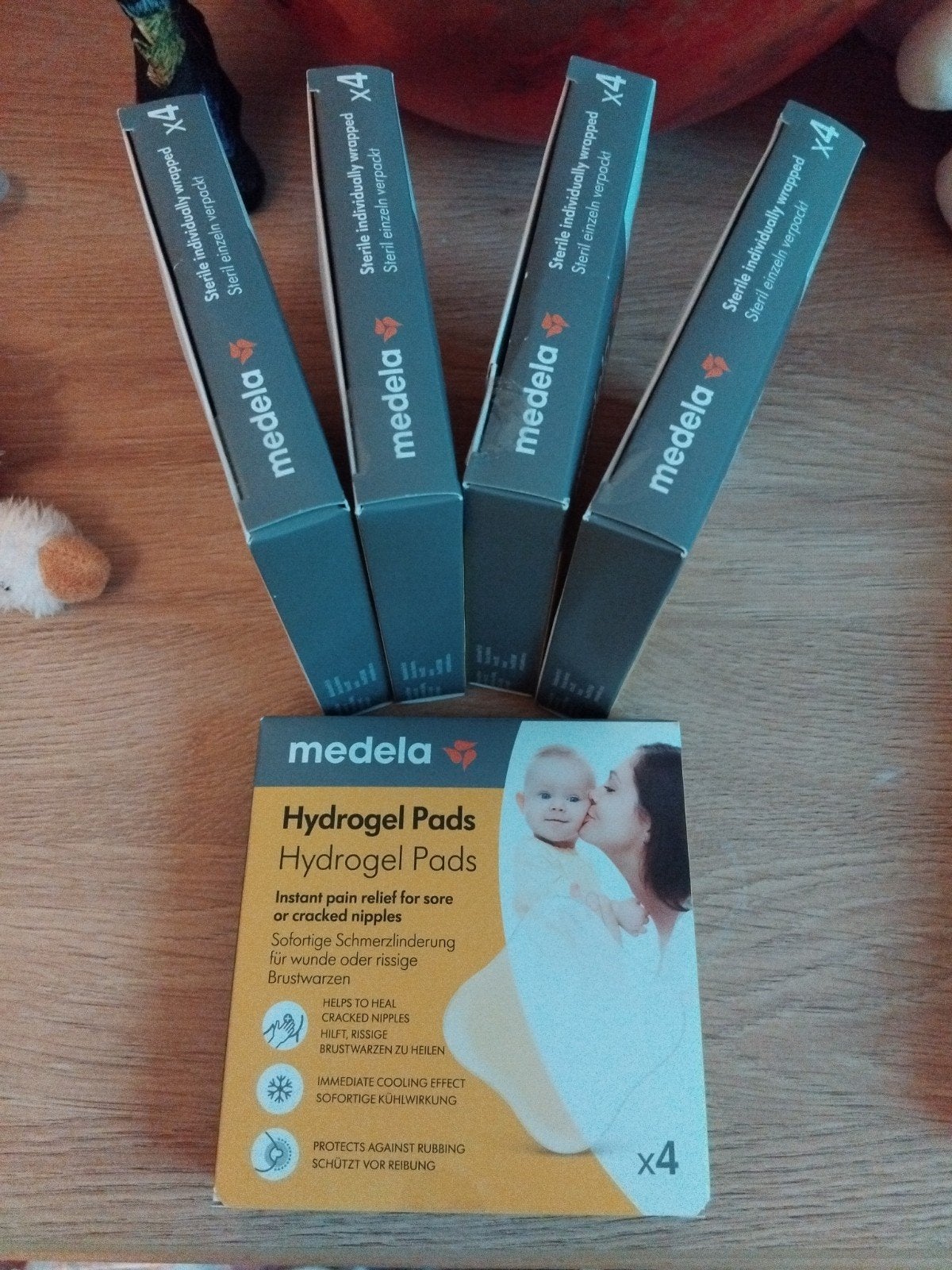 Medela Hydrogel Pads - 4x4 stuks voor pijnverlichting, Ophalen of Verzenden, Nieuw, Overige typen, Medela