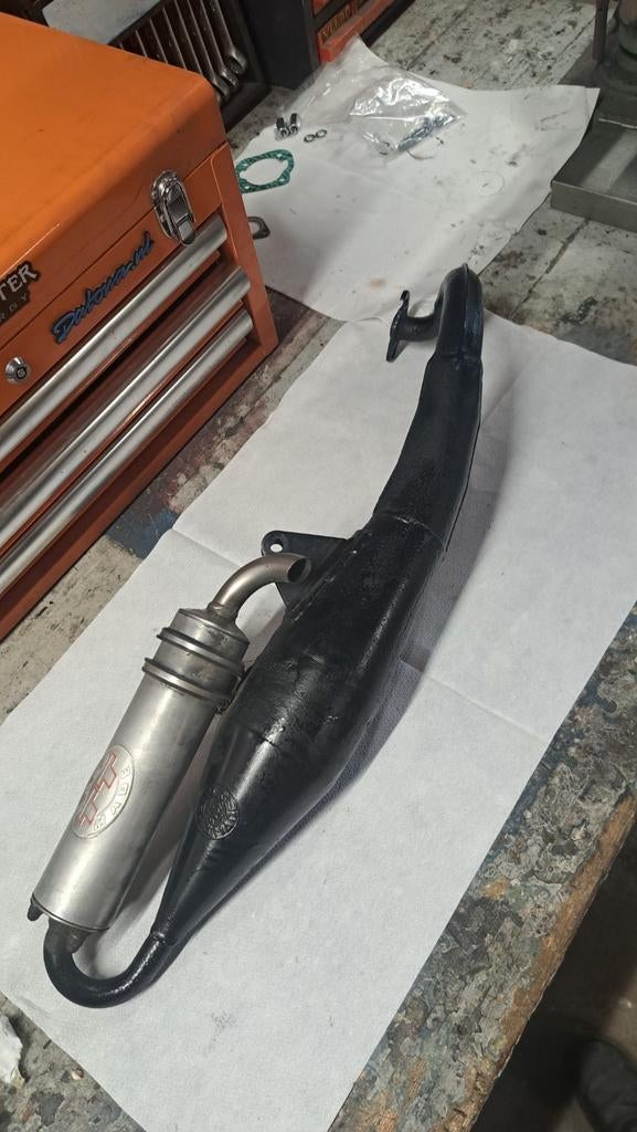 TT Handmade uitlaat voor Minarelli Horizontaal, Ophalen of Verzenden, Uitlaat, Yamaha