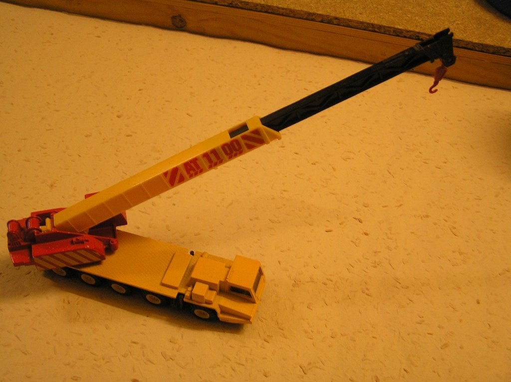 matchbox grove kraan, Ophalen of Verzenden, Gebruikt, Hijskraan, Tractor of Landbouw, Matchbox