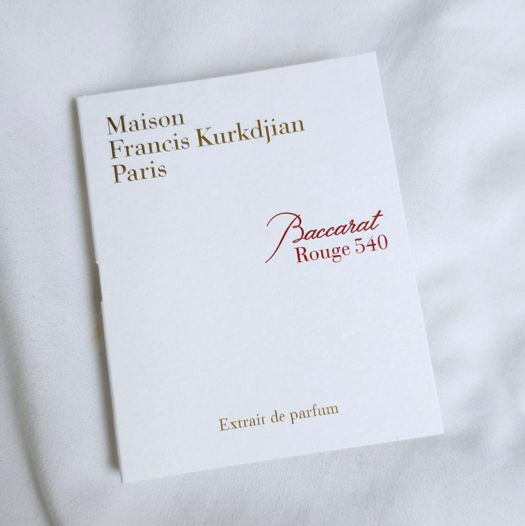NU €7,50 ‼️ Maison Francis Kurkdjian Baccarat Rouge parfum, Ophalen of Verzenden, Nieuw