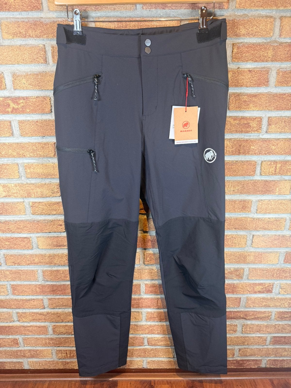 Mammut Courmayeur SO Pants Men - Maat 48, Kleding | Heren, Broeken en Pantalons, Ophalen of Verzenden, Nieuw, Maat 48/50 (M), Zwart