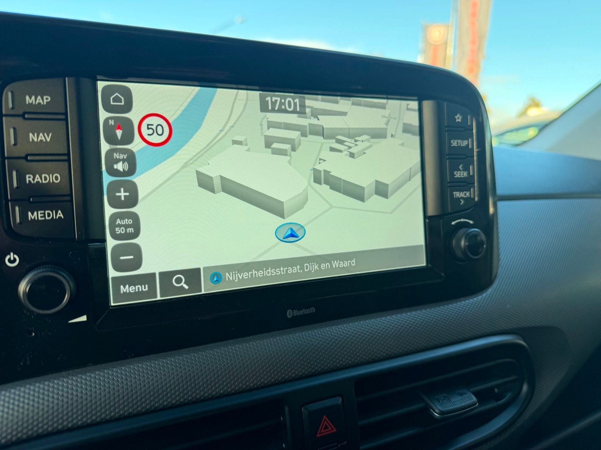 Hyundai I10 1.0 Comfort Smart Clima|Cruise|NAV|Carplay|CAM!, Auto's, Voorwielaandrijving, Stof, Gebruikt, 899 kg