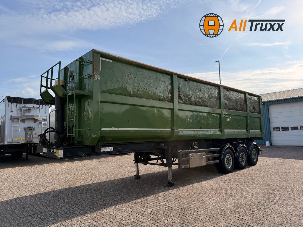 StasS300CX 55M3 kipper TUV 09-2027 NL trailer, Auto's, Overige kleuren, Overige brandstoffen, Origineel Nederlands, Bedrijf