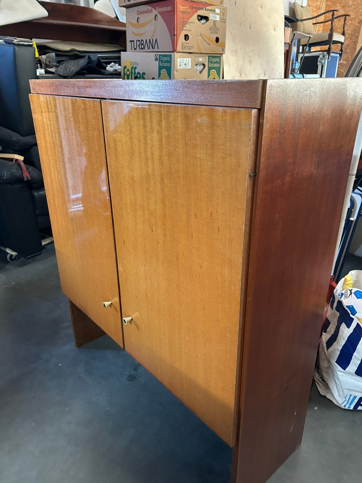 GRATIS vintage opknapkast, Ophalen, Zo goed als nieuw