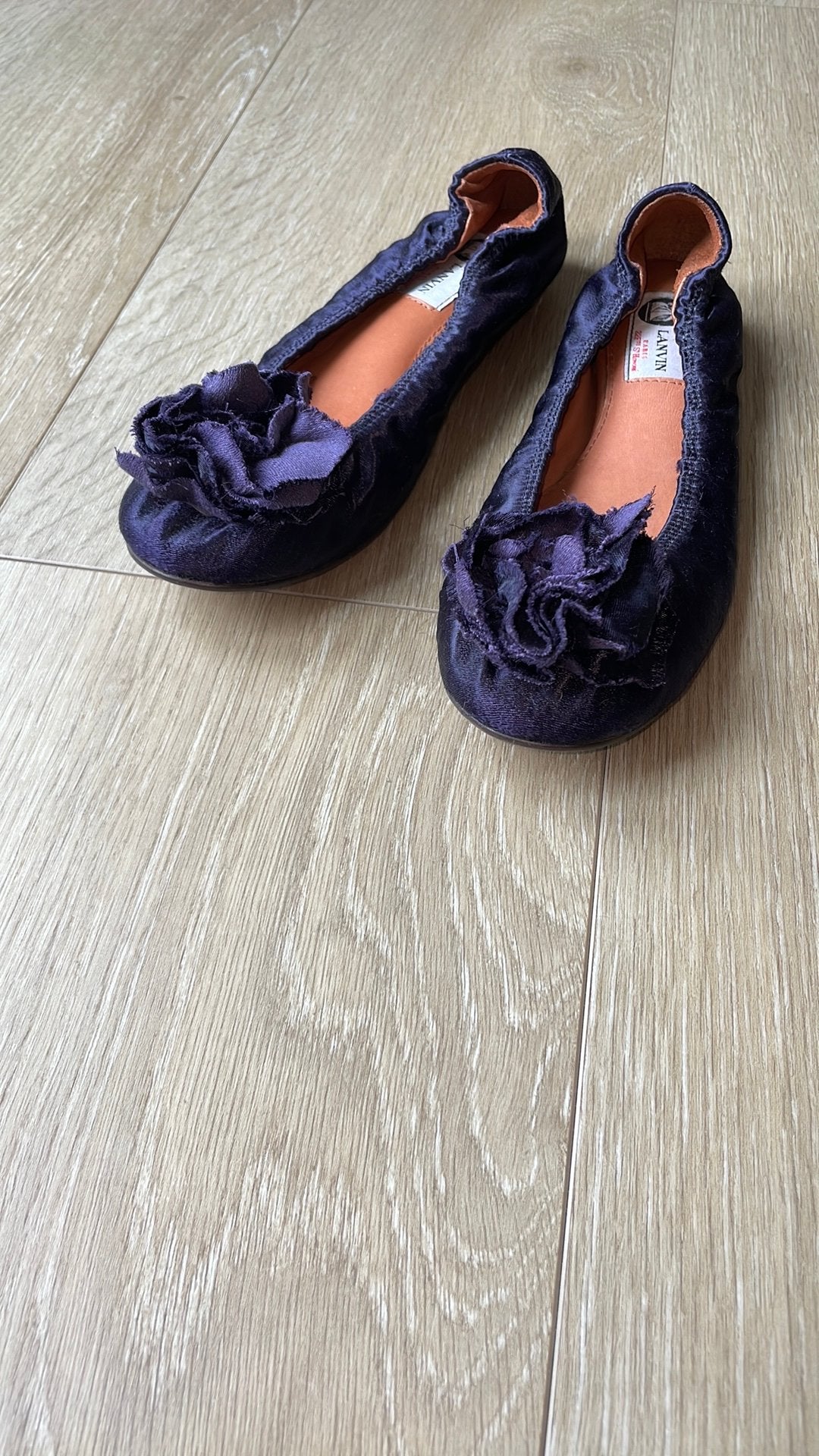 Ballerina’s van Lanvin, mt 38, Overige kleuren, Gedragen, Ballerina's, Ophalen of Verzenden