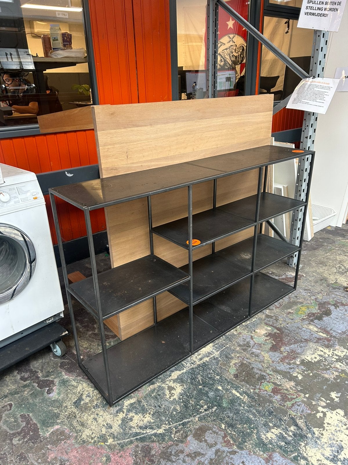 Designer, Bespoke Steel Shelving Unit, Ophalen of Verzenden, Zo goed als nieuw