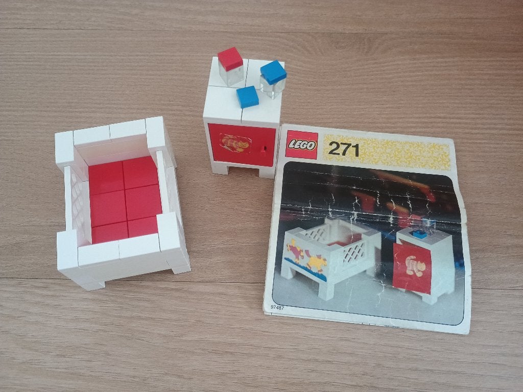 Legoset 271, Gebruikt, Lego, Ophalen of Verzenden, Inclusief instructies