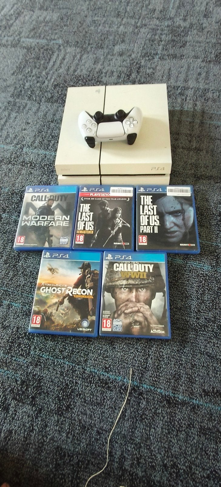 PlayStation 4 Slim met 5 topgames en controller, Online, Vanaf 18 jaar, Shooter, 1 speler