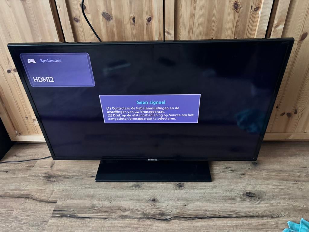Samsung 40” full HD TV met streep door het beeld, Audio, Tv en Foto, Televisies, Ophalen, 50 Hz, Samsung, 100 cm of meer