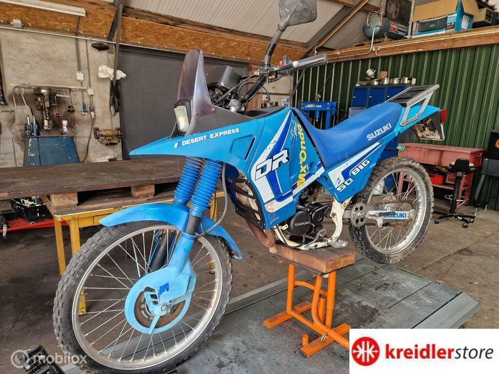 Suzuki DR50 Big zonder kenteken Dessert Express Dakar uitv., Fietsen en Brommers, Suzuki, Suzuki, Suzuki, Gebruikt