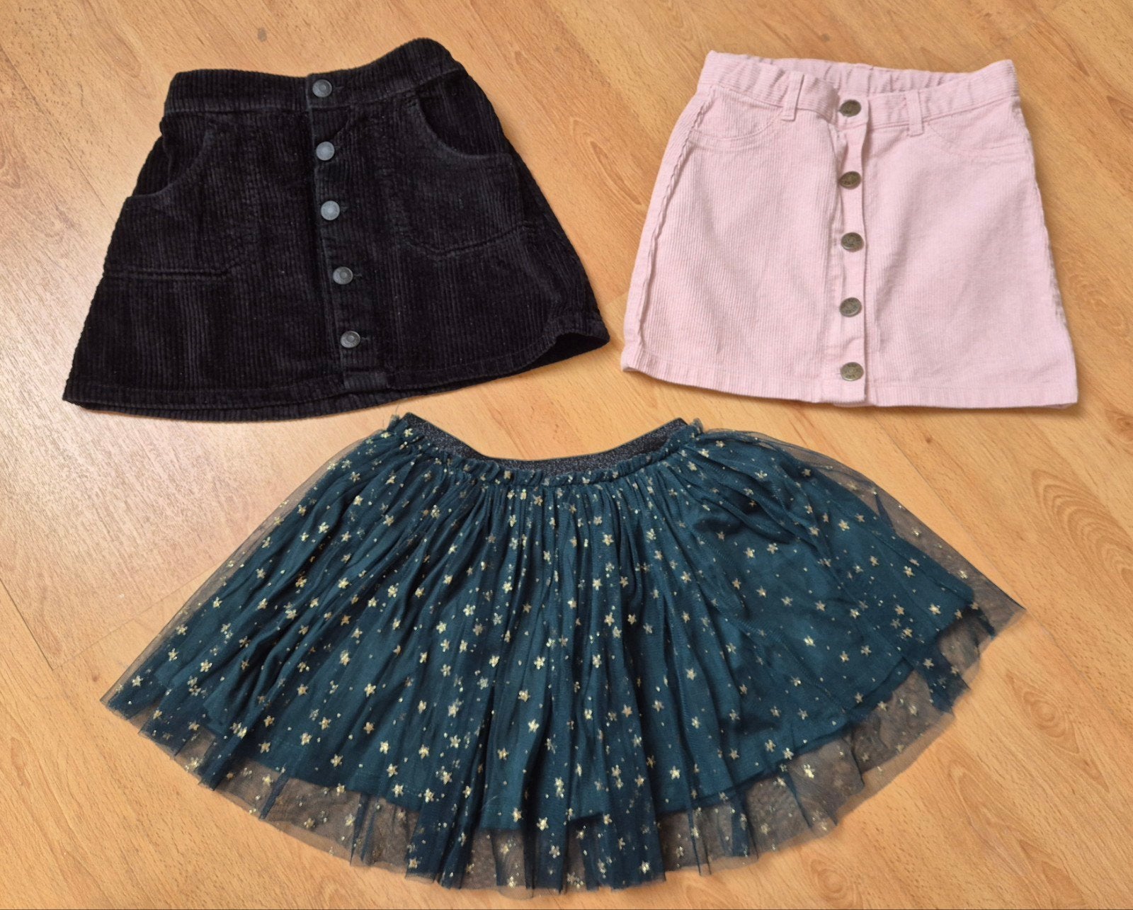 3 leuke rokjes 122/128, Kinderen en Baby's, Kinderkleding | Maat 122, Meisje, Ophalen of Verzenden, Zo goed als nieuw, Hema, Zeeman