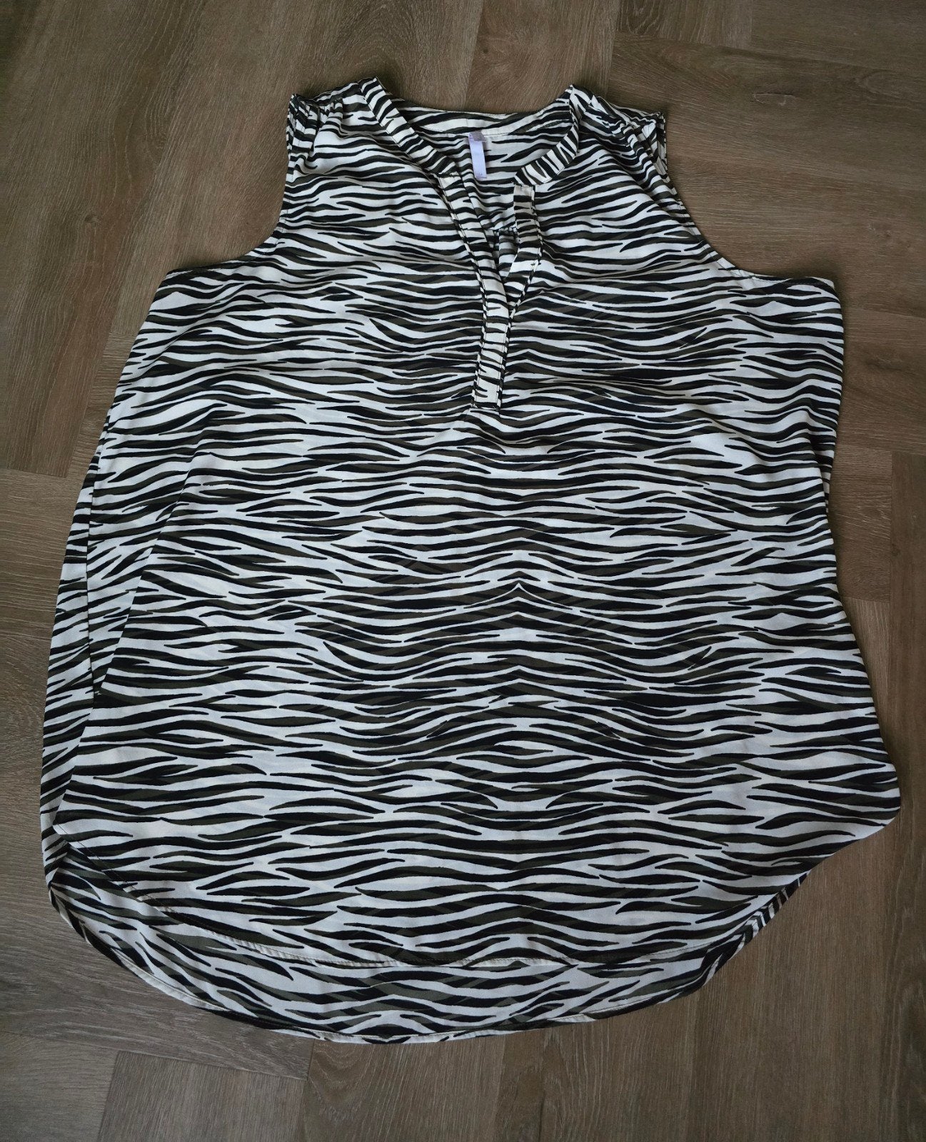 Mouwloze top Miss Etam maat 54, Ophalen, Zo goed als nieuw, Blauw, Shirt of Top