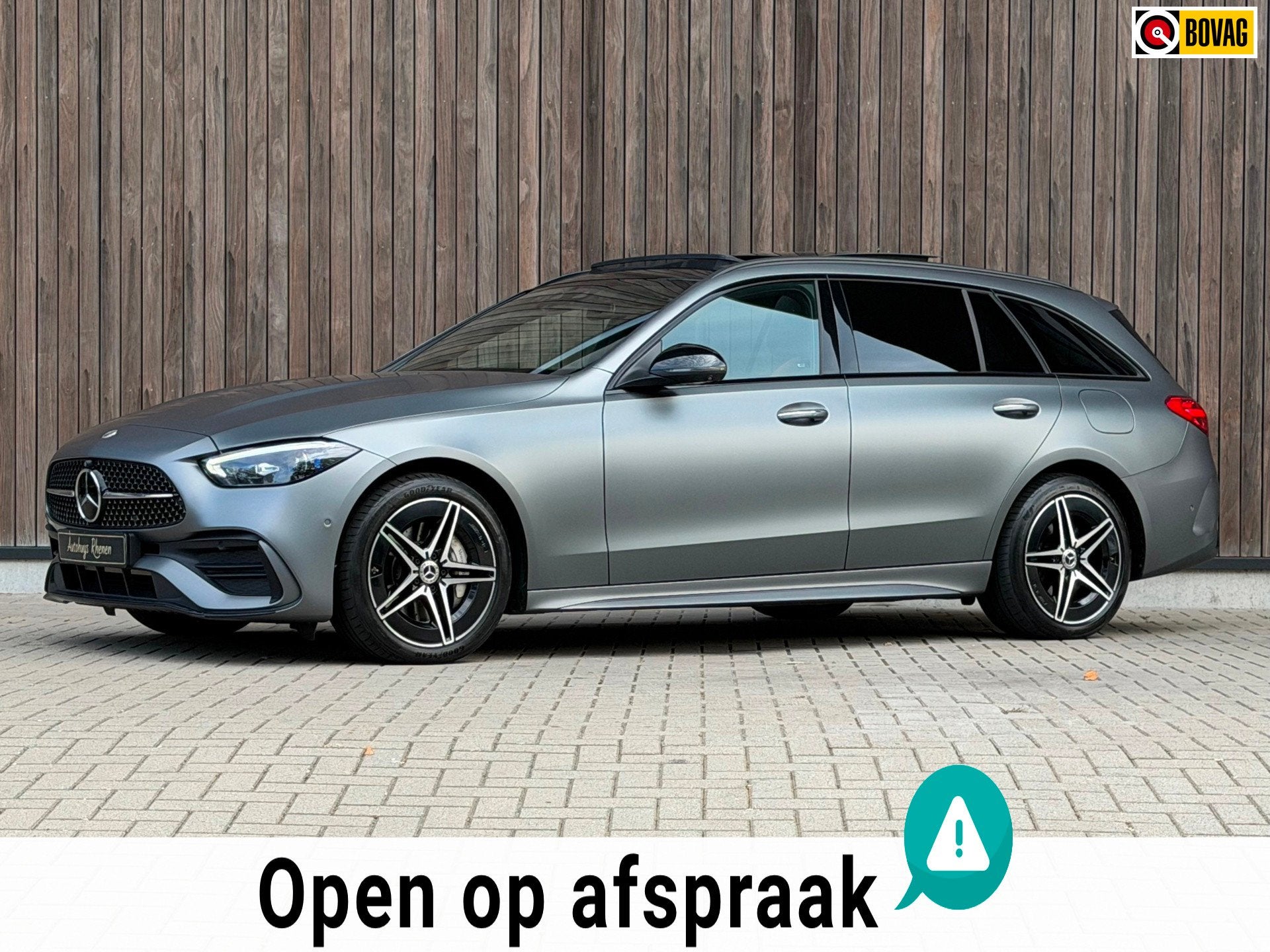 Mercedes-Benz C-klasse Estate 300 e AMG Line / Pano / Trekha, Auto's, Automaat, Dealer onderhouden, Achterwielaandrijving, 167 km/l