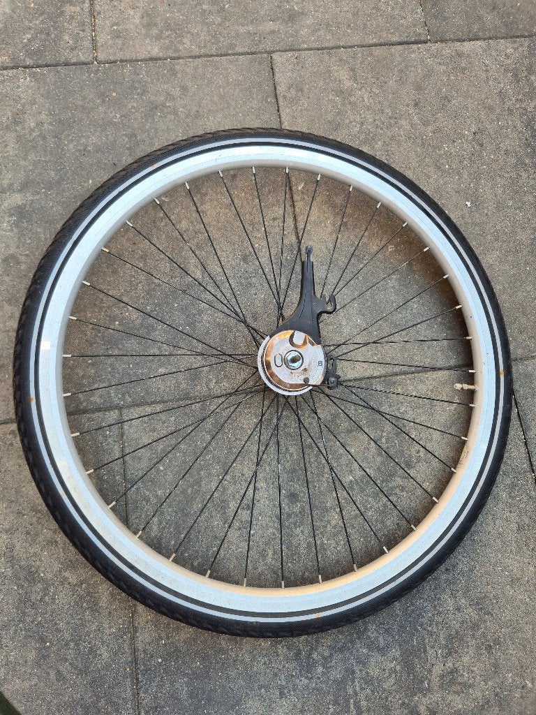 Voorwiel 28 inch met Nexus naaf, Fietsen en Brommers, Fietsonderdelen, Ophalen of Verzenden, Elektrische fiets, Wiel, Aluminium