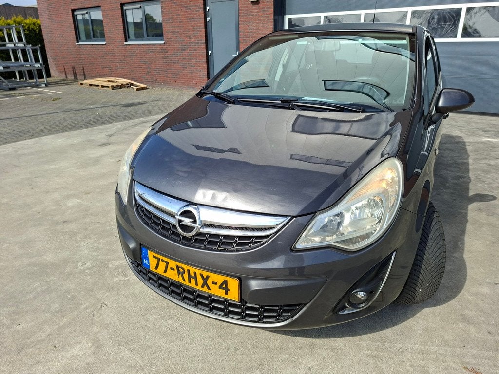 Opel Corsa 1.3 CDTi 5 deurs EcoFlex S/S Edition Airco 5-2011, Auto's, Voorwielaandrijving, Euro 5, Gebruikt, Zwart