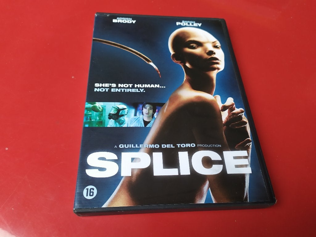 Splice, Cd's en Dvd's, Dvd's | Horror, Vanaf 16 jaar, Ophalen of Verzenden, Gebruikt, Overige genres