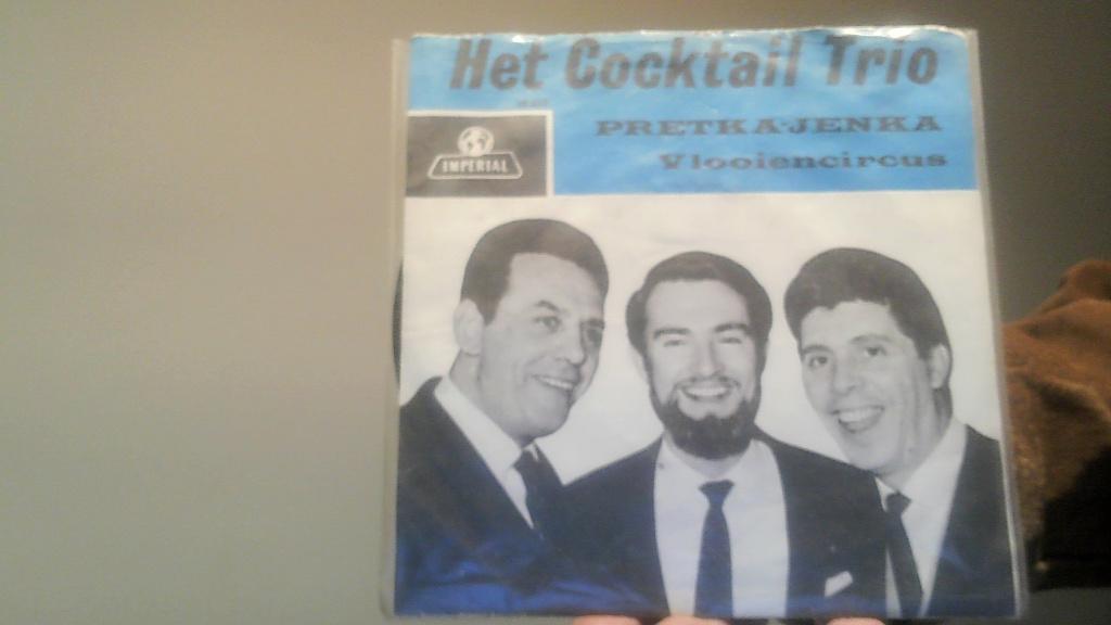 het cocktail trio juke box single pretka jenka uit jaren, Verzenden, Zo goed als nieuw, Nederlandstalig