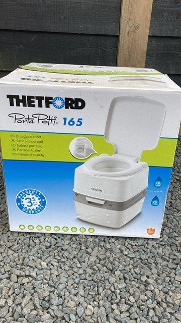 Thetford Porta Potti 165 draagbaar camping toilet, Caravans en Kamperen, Kampeeraccessoires, Ophalen, Zo goed als nieuw