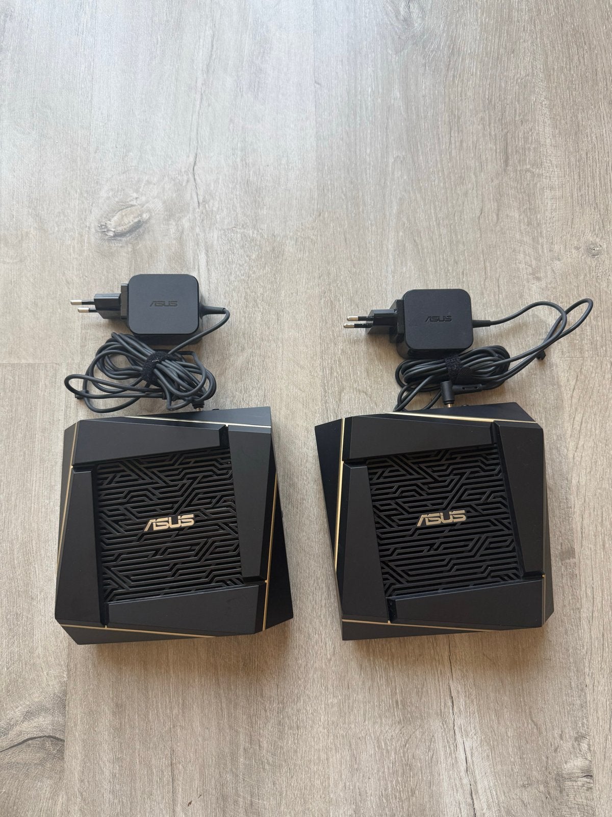 ASUS RT-AX92U AX6100 Tri Band Gigabit Router (2 stuks), Ophalen of Verzenden, Gebruikt, Router