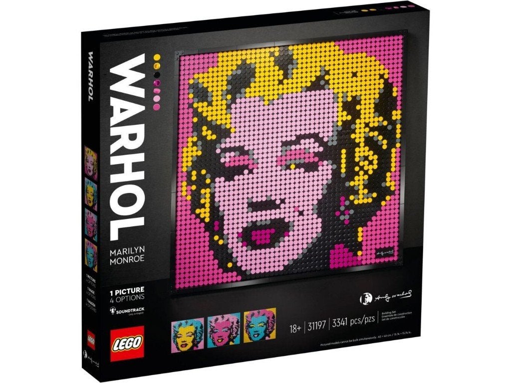 Lego Art 31197 Andy Warhol's Marilyn Monroe, Lego, Nieuw, Ophalen of Verzenden, Complete set