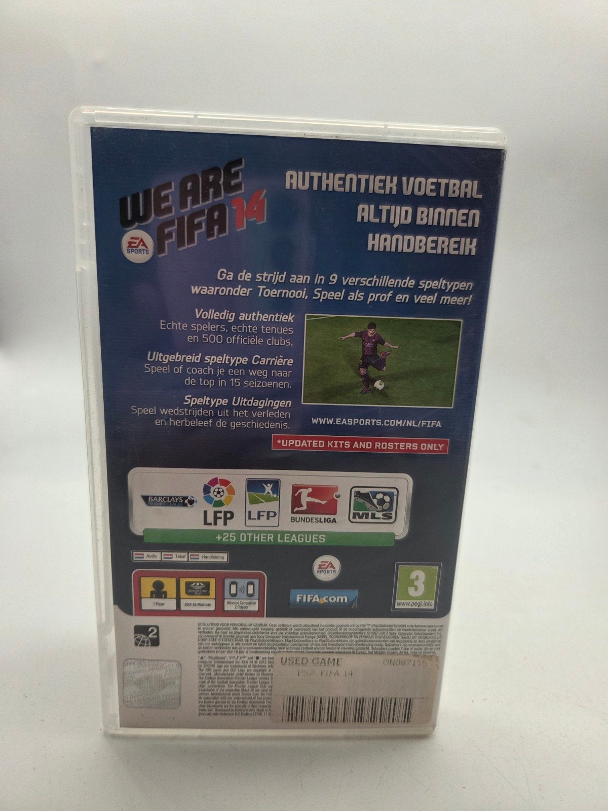 FIFA 14 Legacy Edition PSP - Voetbalspel, Spelcomputers en Games, Gebruikt, Electronic Arts, 1 speler, EA Swiss Sàrl, Place du Molard 8, 1204 Genève, Zwitserland