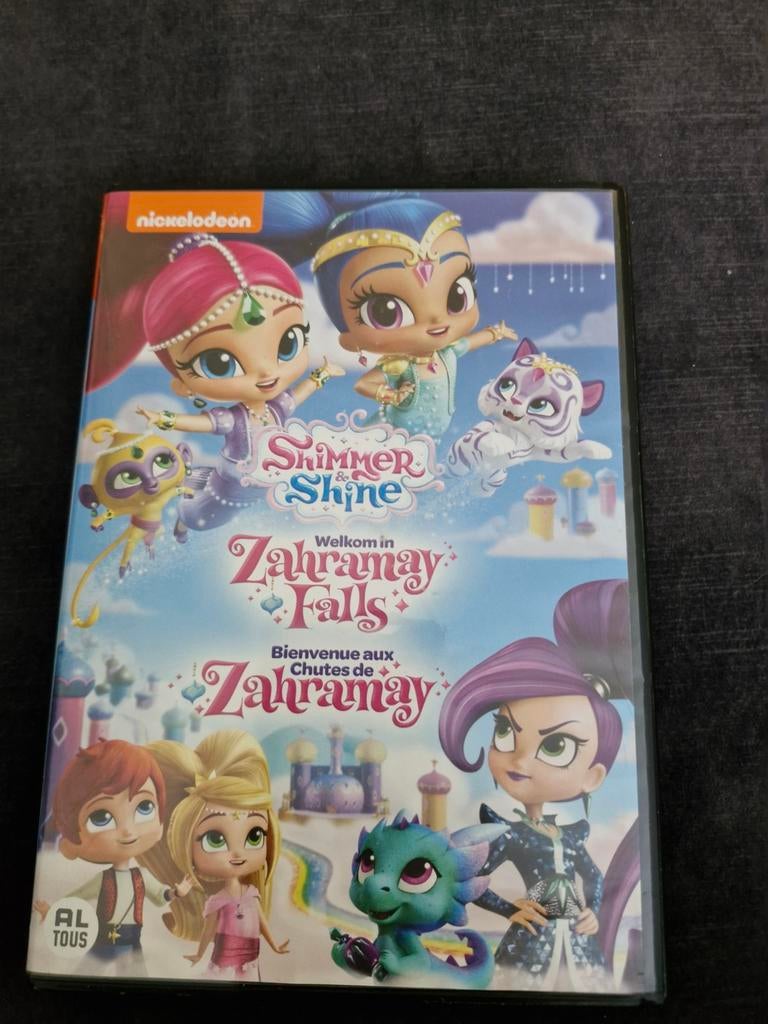 Dvd shimmer en shine, Alle leeftijden, Ophalen of Verzenden, Zo goed als nieuw