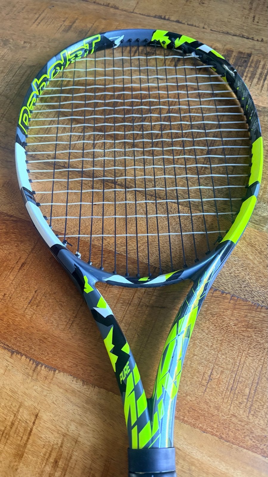Babolat Pure Aero Team Tennisracket dames/heren L2 gripmaat, L2, Ophalen of Verzenden, Zo goed als nieuw, Racket