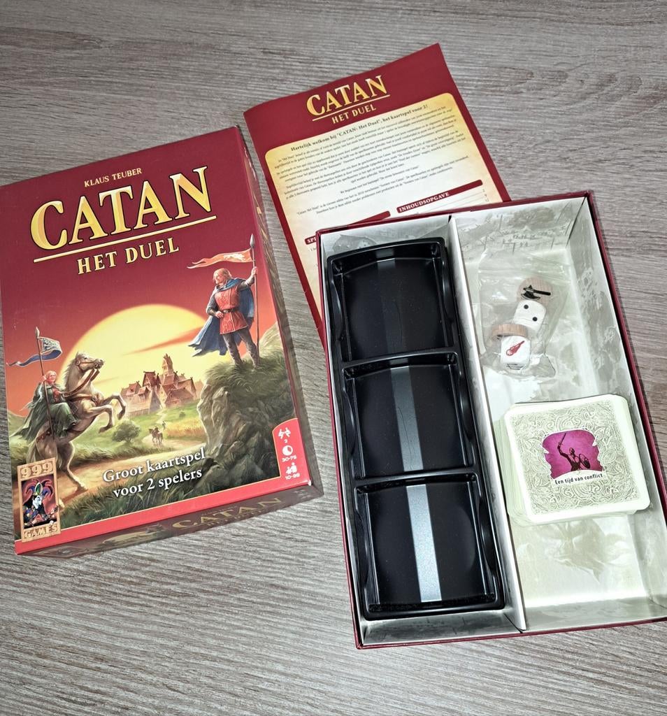 Catan het duel, Hobby en Vrije tijd, Gezelschapsspellen | Kaartspellen, Ophalen of Verzenden