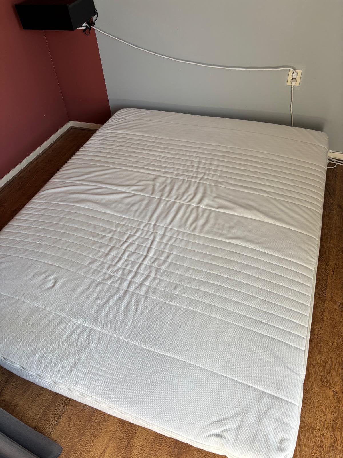 Topper Tussoy 160x200cm, Ophalen, Zo goed als nieuw, Tweepersoons, 160 cm