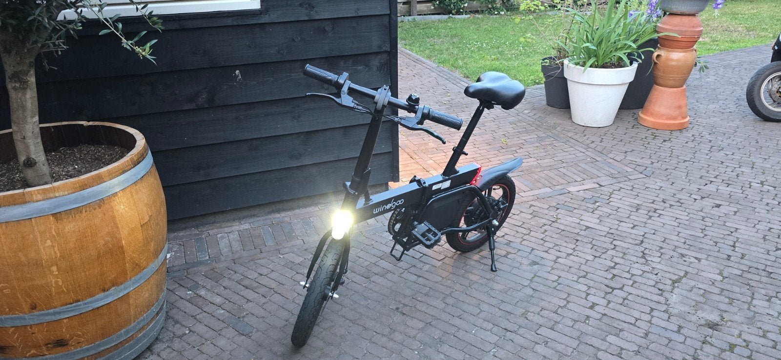 Windgoo b20 pro, Ophalen, Zo goed als nieuw, 30 tot 50 km per accu, Overige merken