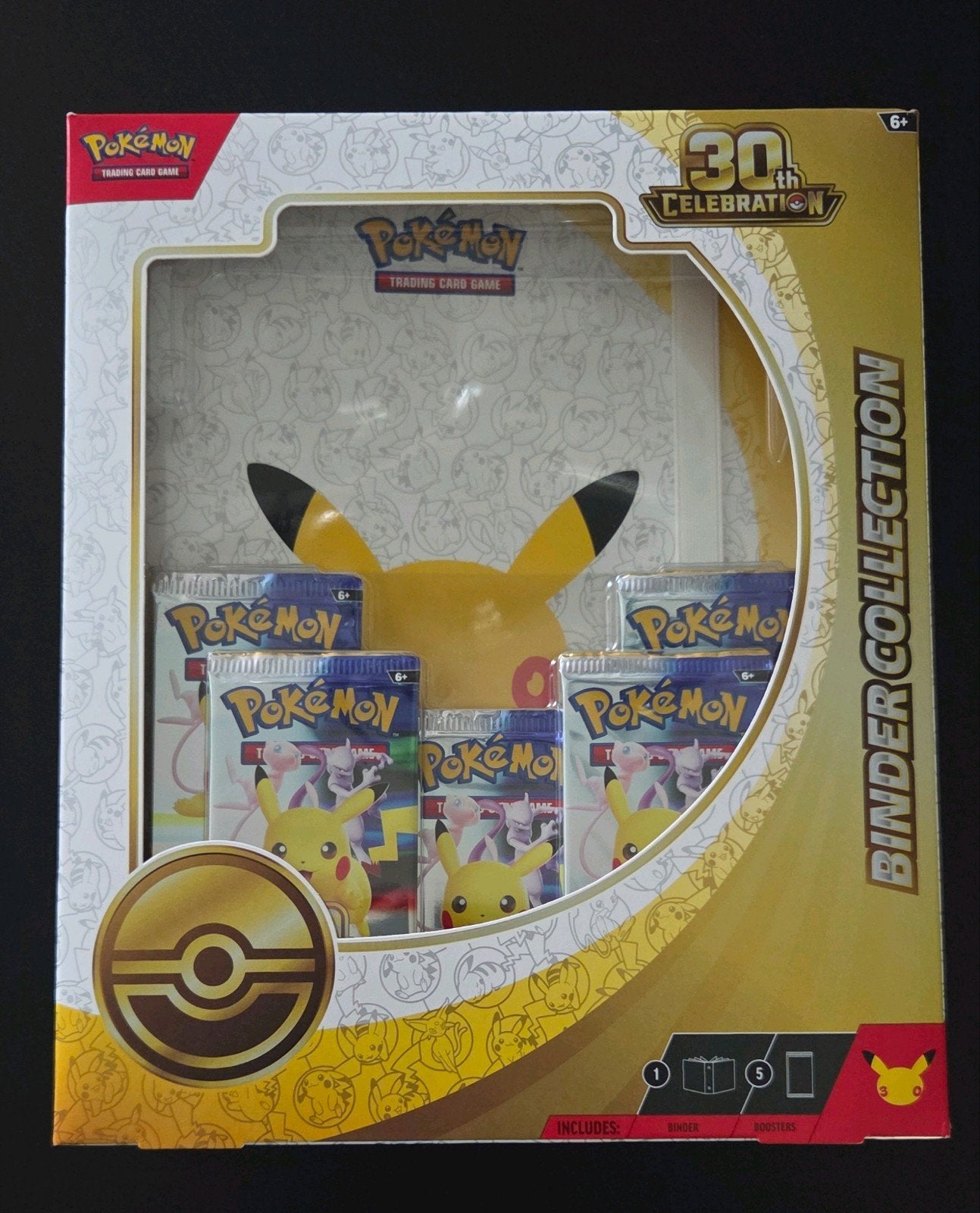 Pokémon 30th Celebration Binder Collectie met Boosters, Ophalen of Verzenden, Nieuw, Overige typen