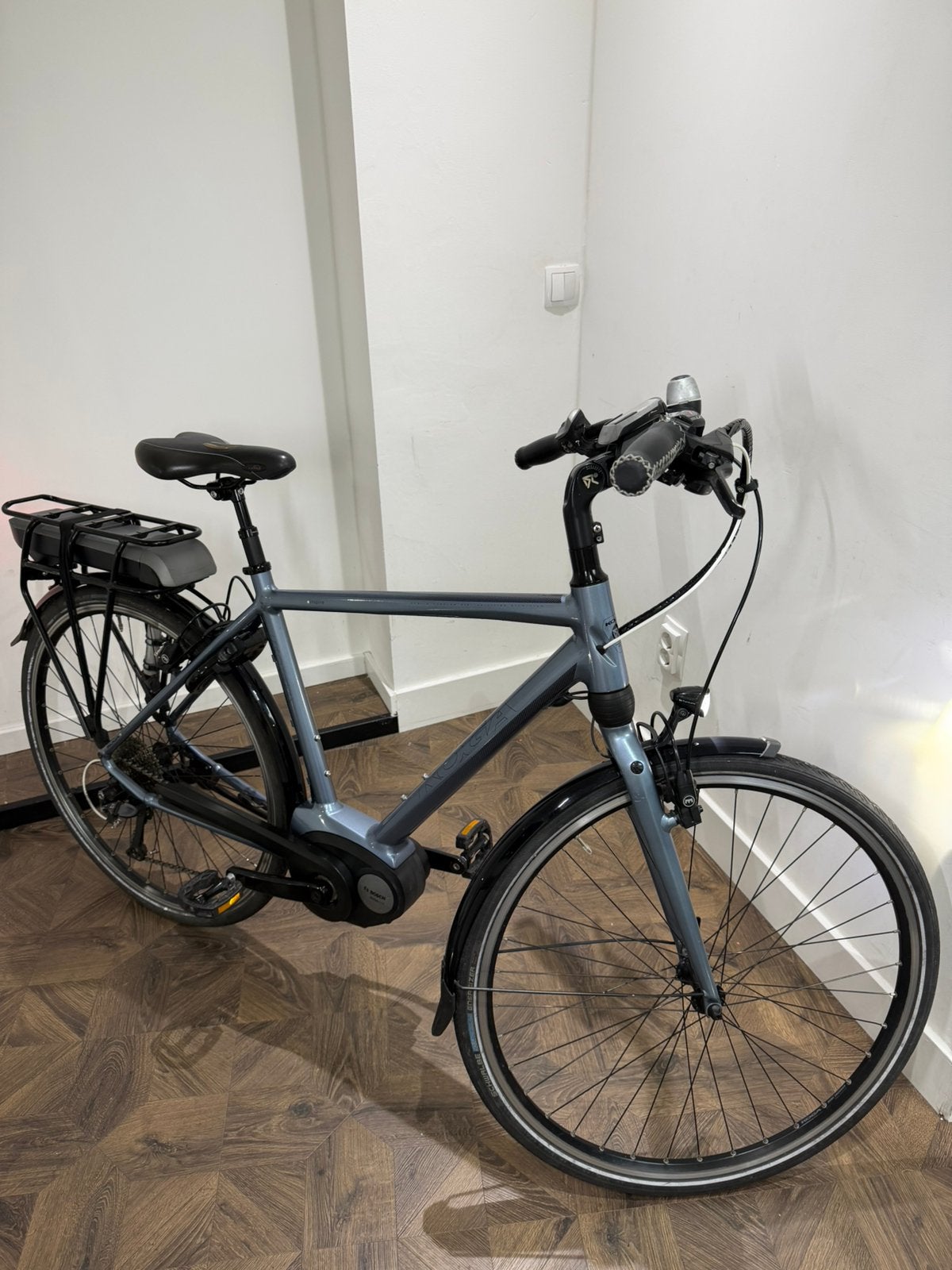 Koga e inspire 400wh bosch active line herenfiets garantie, Zo goed als nieuw, 51 tot 55 cm, 50 km per accu of meer, Ophalen
