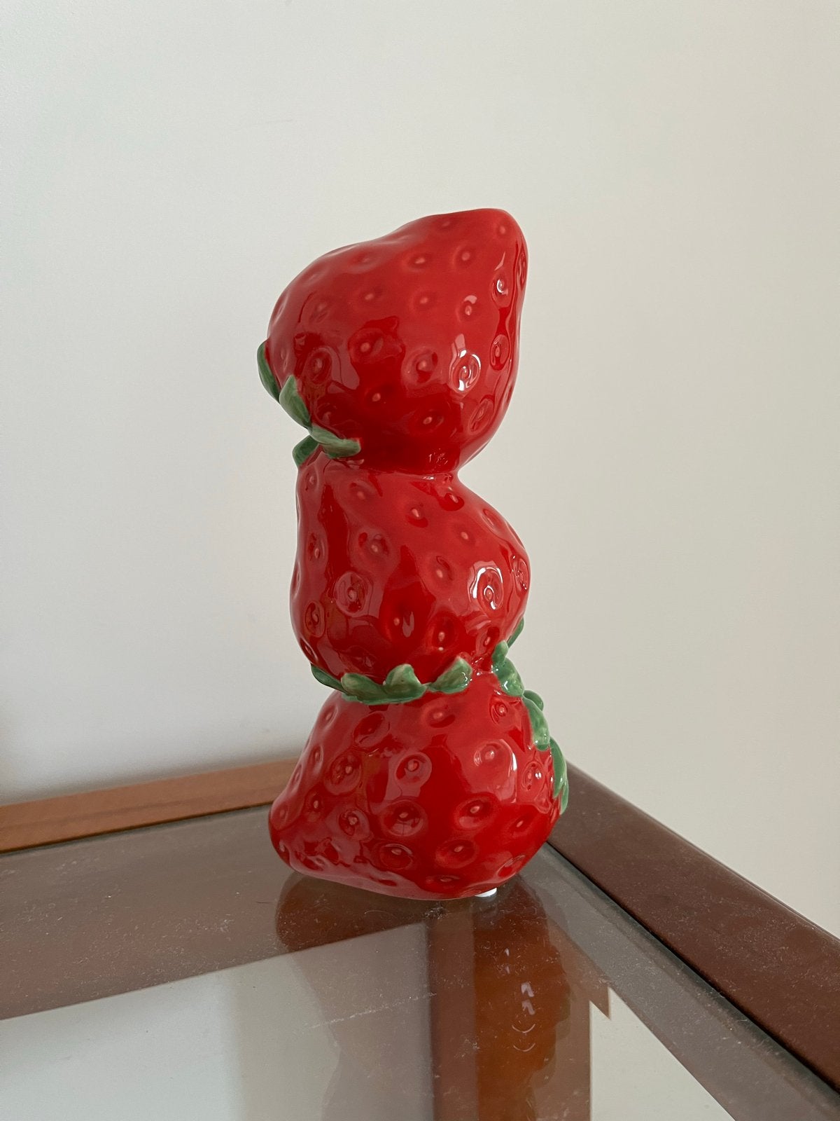Aardbeien vaasje, Ophalen