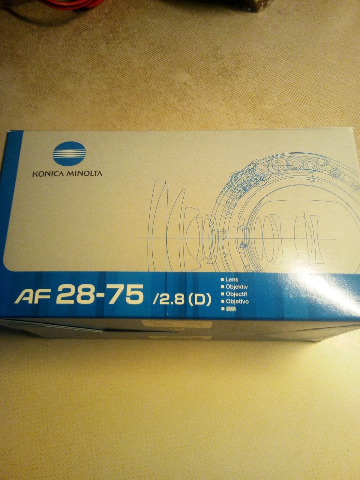 Konica Minolta AF 28-70 F 2.8 a mount, Ophalen, Nieuw, Telelens