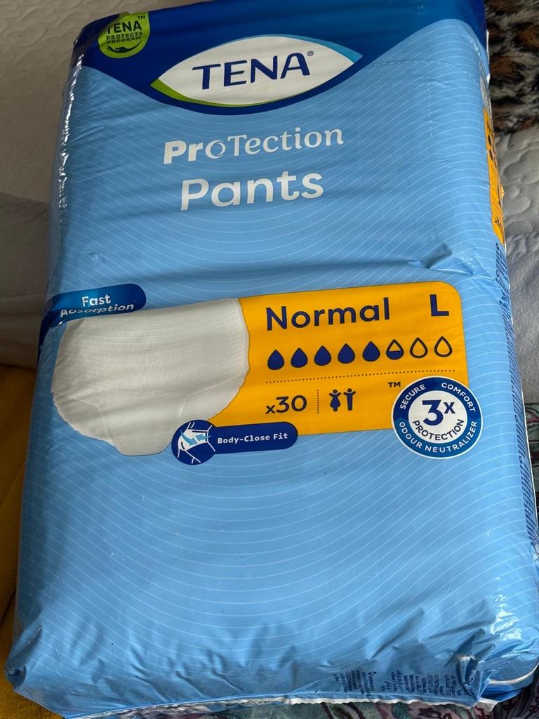 TENA ProTection Pants maat L – meerdere pakken te koop, Diversen, Verpleegmiddelen, Ophalen of Verzenden, Nieuw