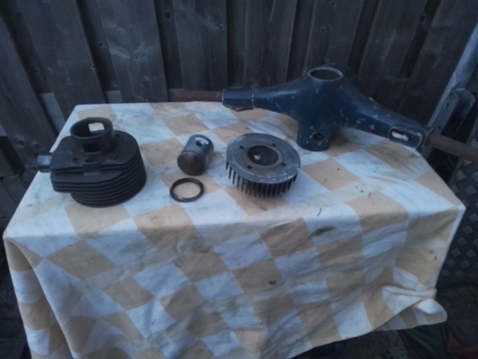 Vespa Piaggio oltimer kophuis  cilinder 150cc, Ophalen of Verzenden