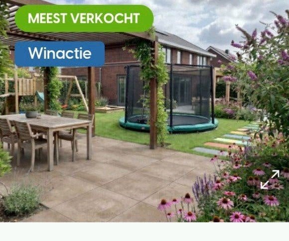 Zandkleurige Terrastegels Gezocht - ca. 40m², Ophalen of Verzenden