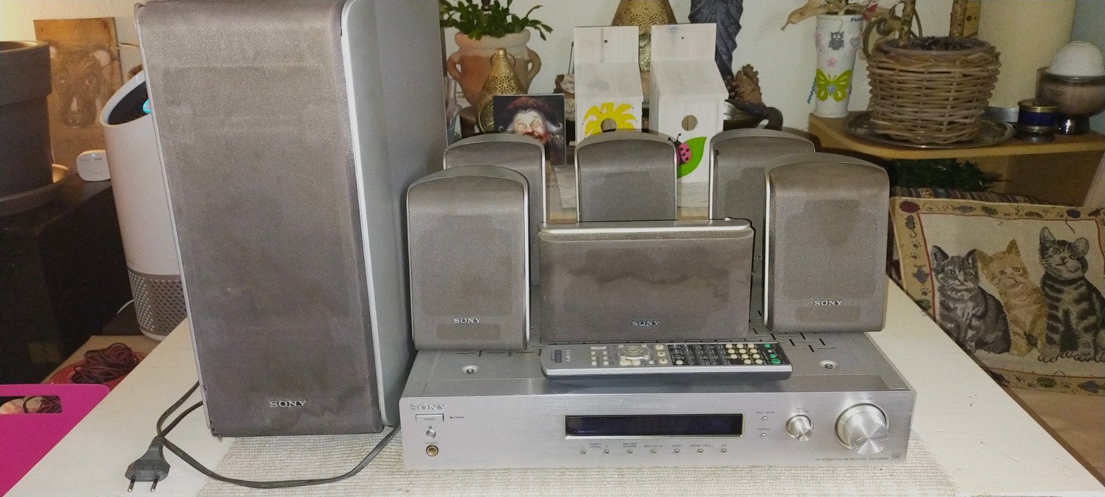 Sony STR-DB900 Stereo/FM stereoset met Dolby Surround, Ophalen, 70 watt of meer, Sony, Gebruikt