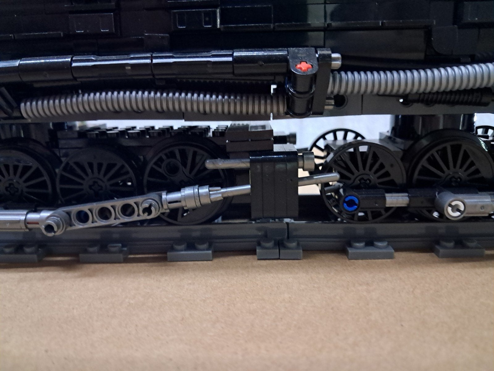 Jie Star The Big Boy stoomlocomotief (Lego compatibel), Ophalen of Verzenden, Locomotief, Overige merken