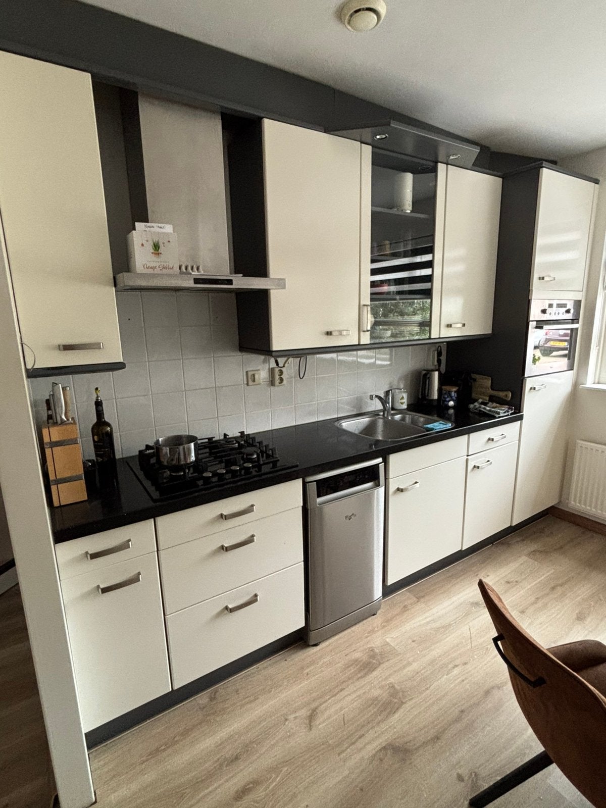 GRATIS KEUKEN/ AANRECHTBLAD, Ophalen, Gebruikt, Graniet of Steen, Enkelwandige keuken