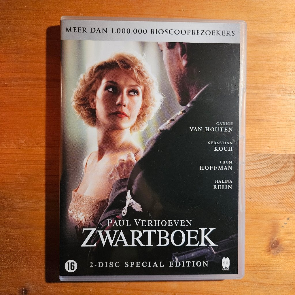 DVD Zwartboek met Carice van Houten, Cd's en Dvd's, Historisch of Kostuumdrama, Nederlands, Zo goed als nieuw, Ophalen of Verzenden