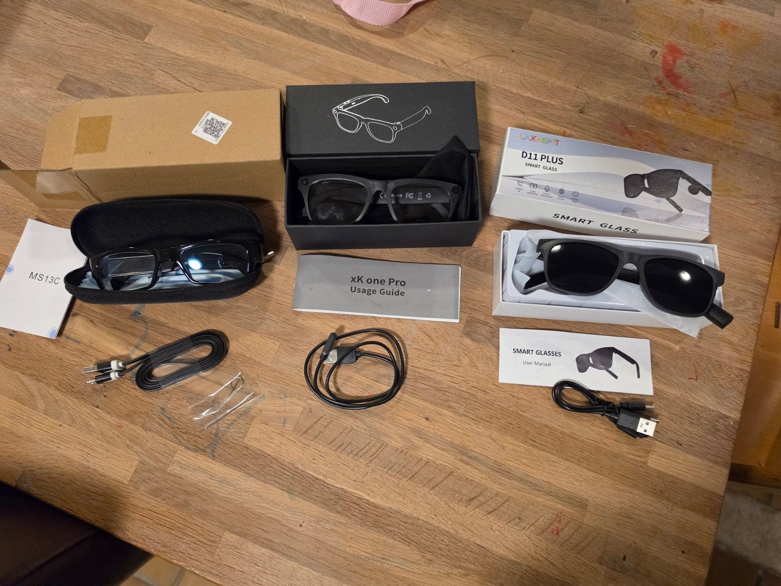 Smart Brillen en Camera Brillen - Bundel  € 50 euro, Ophalen of Verzenden, Zo goed als nieuw, Bril, Overige merken