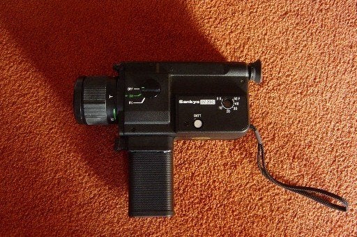 Vintage Sankyo EM-40XL Super 8 camera met Flectalux 1000 SEL, Ophalen of Verzenden, Zo goed als nieuw