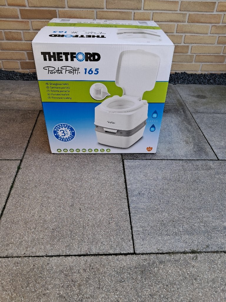 camping toilet, Ophalen, Nieuw
