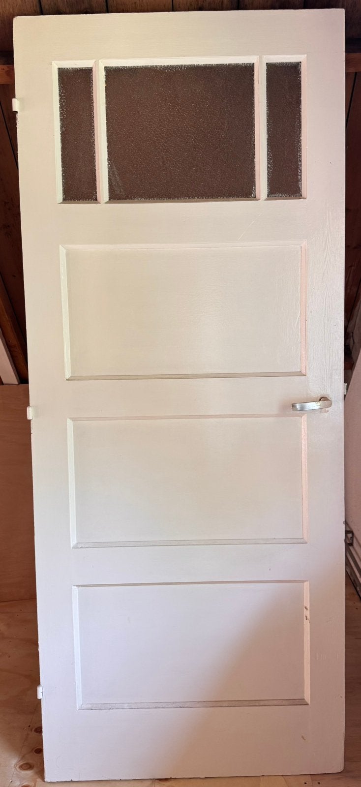 6 oude paneeldeuren, Ophalen, Gebruikt, 80 tot 100 cm, Binnendeur