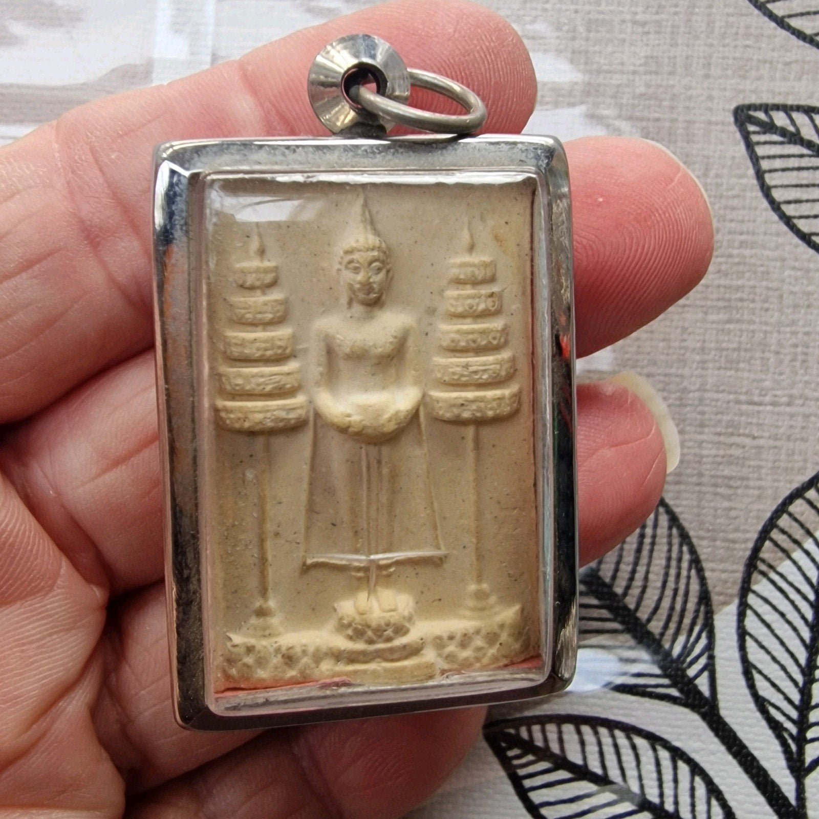 Boeddha Amulet, Ophalen of Verzenden, Gebruikt, Sieraad, Boeddhisme