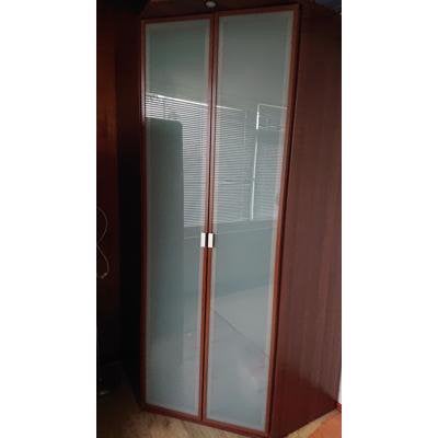 Ikea hoekkast bruin model Hopen, Ophalen, 200 cm of meer, 50 tot 100 cm, Zo goed als nieuw